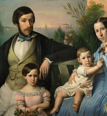 Jožef Tominc - Pietro Stanislao Parisi z družino