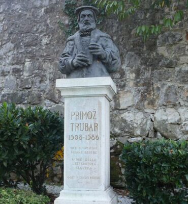 Primož Trubar, gost v gradu Rubije, nov. 1563, Rubbia