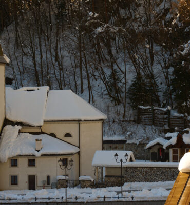 Wonderful,Walk,In,A,Little,And,Silent,Village,Near,Tarvisio