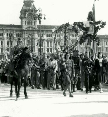 Trst, 3. maj 1945 - Vir: OZE NŠK